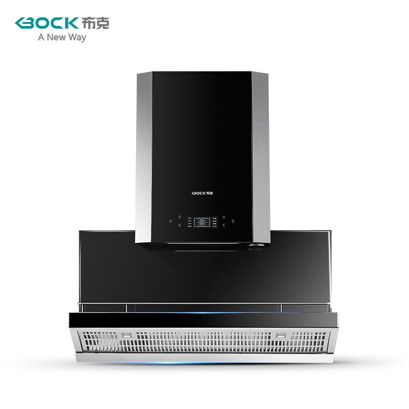 布克(BOCK)S2 触控按键17立方大吸力自动清洗低空拦截速吸烟机