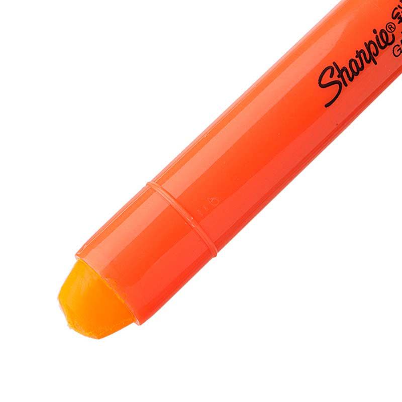 Sharpie 锐意荧光笔果冻橙色12支纸盒装图片