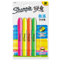 Sharpie 锐意荧光笔果冻四色吸塑卡片装 4CT 规划笔 重点标记笔 记号笔 学生办公用品通用