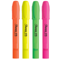 Sharpie 锐意荧光笔果冻四色吸塑卡片装 4CT