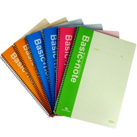 得力(deli)7689螺旋本笔记本(混)-80页-A4(本)60本装