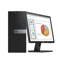 戴尔(DELL)Optiplex3050MT商用台式电脑23英寸屏(Intel i7-7700 8GB 1T+128G 4G独显 刻录 W10H)