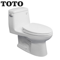 TOTO卫浴坐便器节水马桶防堵CW854SB抽水马桶智洁连体座便器 305坑距 苏宁环球工程价