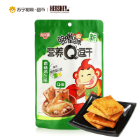 [苏宁超市]金丝猴 馋嘴猴 营养Q逗干 香菇鸡汁味 108g/袋