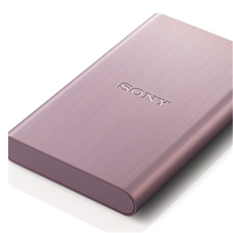 Sony/索尼 移动硬盘HD-E1(粉红色)金属机身 高速USB3.0 经典系列 sony 移动硬盘 1tb