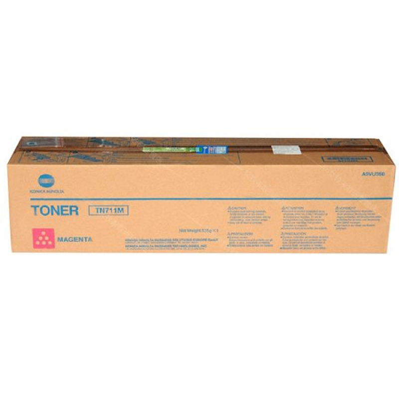 柯尼卡美能达(DW)碳粉 TN711 BK 适用于柯尼卡美能达(DW)C654 C754 黑色