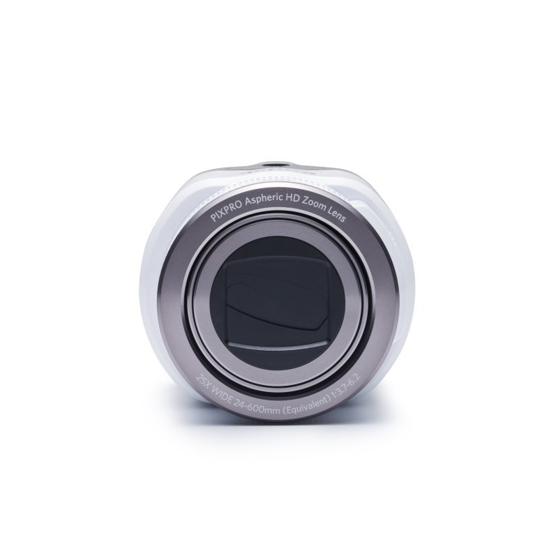柯达(Kodak)SL25镜头式无线数码相机 25倍光学变焦 NFC/WIFI 自拍神器 无线操控 白色