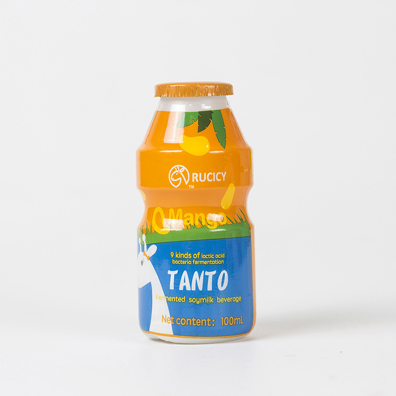 鹿西西多太多乳酸菌豆乳饮品（杀菌型）芒果味 5*100ml