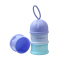 Candymon四层奶粉罐蓝色CM-582051规格值75*75*245拎手:PVC耐热80度; 罐身:PP-20~11