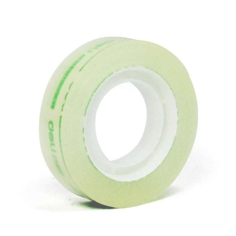 得力(deli) 30015胶带 璃胶带 透明胶 小胶带 文具胶带 12mm*30y 24卷装图片