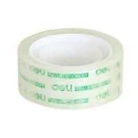 得力(deli) 30064 胶带 透明文具胶带18mm*20y 16卷装