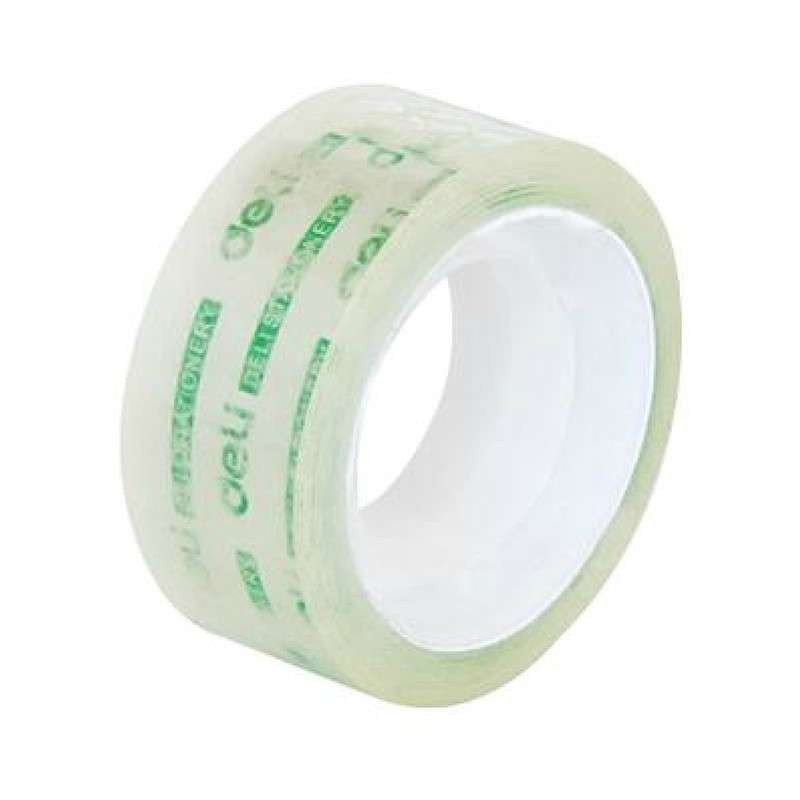 得力(deli) 30064 胶带 透明文具胶带18mm*20y 16卷装
