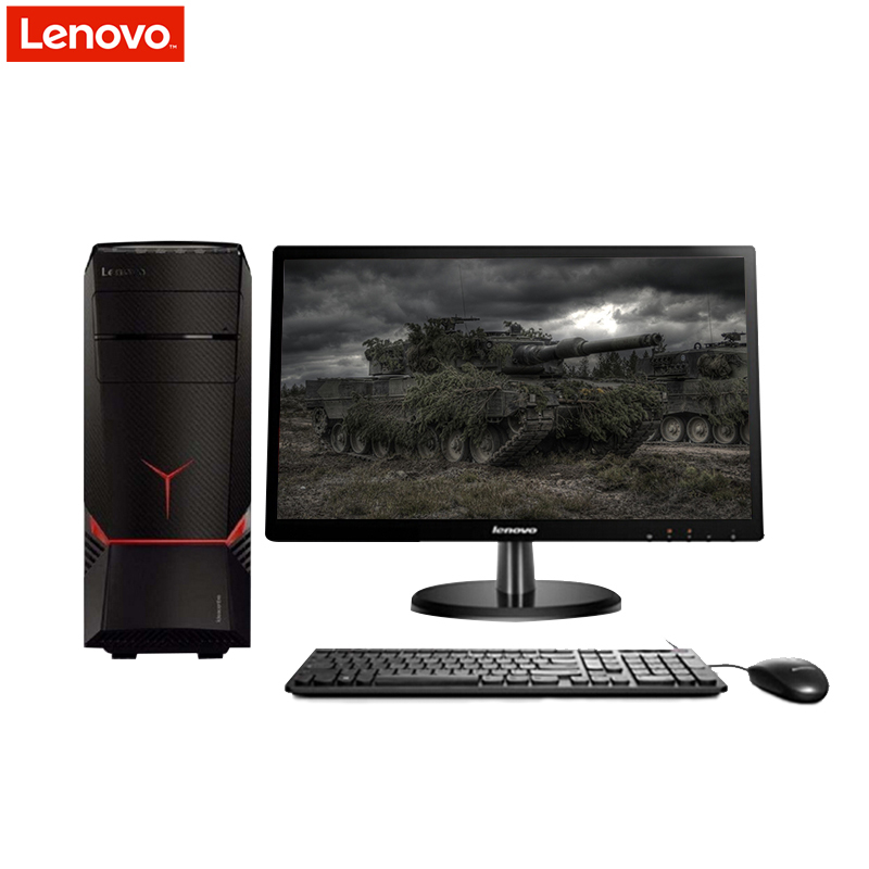 联想Ideacentre Y700台式电脑 21.5英寸显示器(I3-6100 4G 1T 2G独显 刻录)