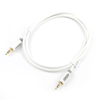和宏(D&S)DSL1005 车用AUX音频线 3.5mm公对公车载立体声连接线 笔记本电脑/手机接音响 1米 白色