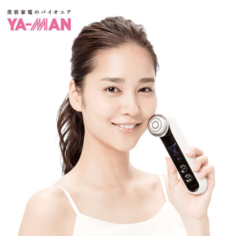 雅萌(YA-MAN)RF射频美颜仪HRF-1美容仪 毛孔清洁瘦脸按摩洁面仪导入导出补水美容仪器 日本制造图片