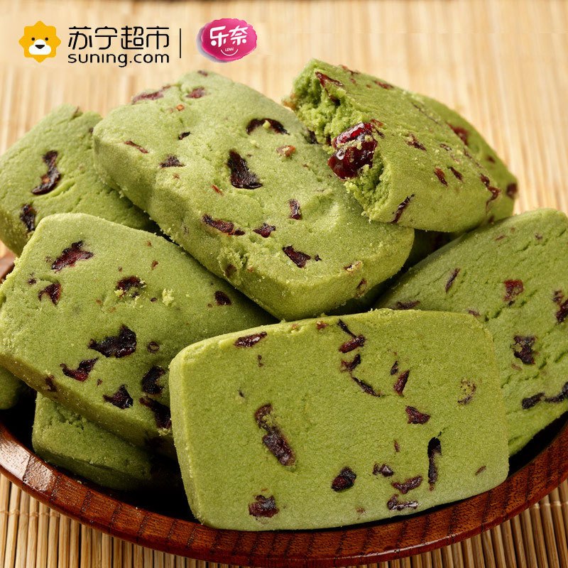 乐奈 曲奇(抹茶蔓越莓味) 720g/盒