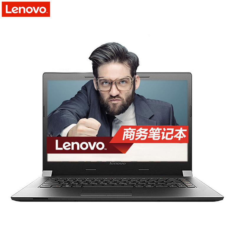 联想(Lenovo)扬天商用V110-14 14英寸笔记本电脑(N3350 4G 128G固 集显 无光驱 WIN10)高清大图