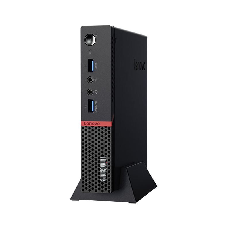 联想ThinkCentre M6600Q-B015商用台式主机+19.5英寸(I3-6100T 4G 1T 刻录W7H)