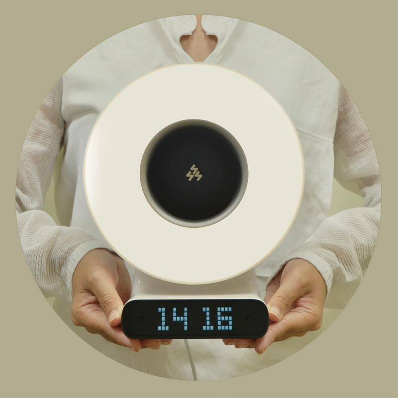诸葛小明智能床头灯台灯 智能聊天 语音控制 wifi音响自动感应 送家人礼品