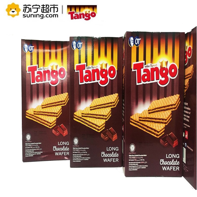 奥朗探戈（Tango）巧克力威化饼干 19g*20条 印尼进口