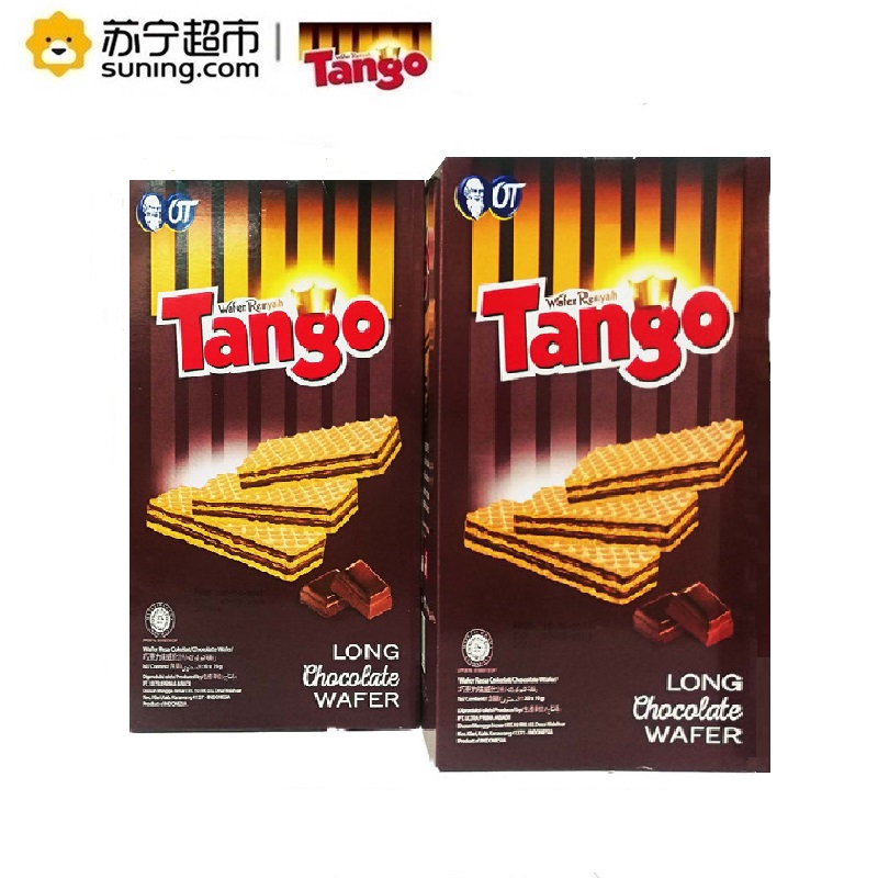 奥朗探戈（Tango）巧克力威化饼干 19g*20条 印尼进口