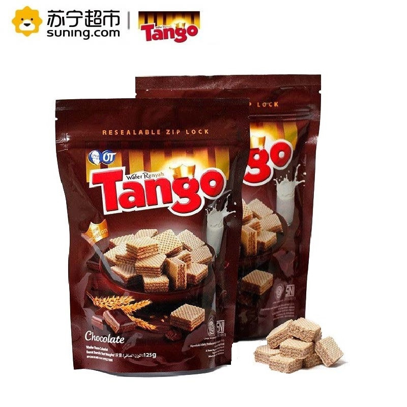奥朗探戈 （Tango）巧克力威化饼干 125g 印尼进口