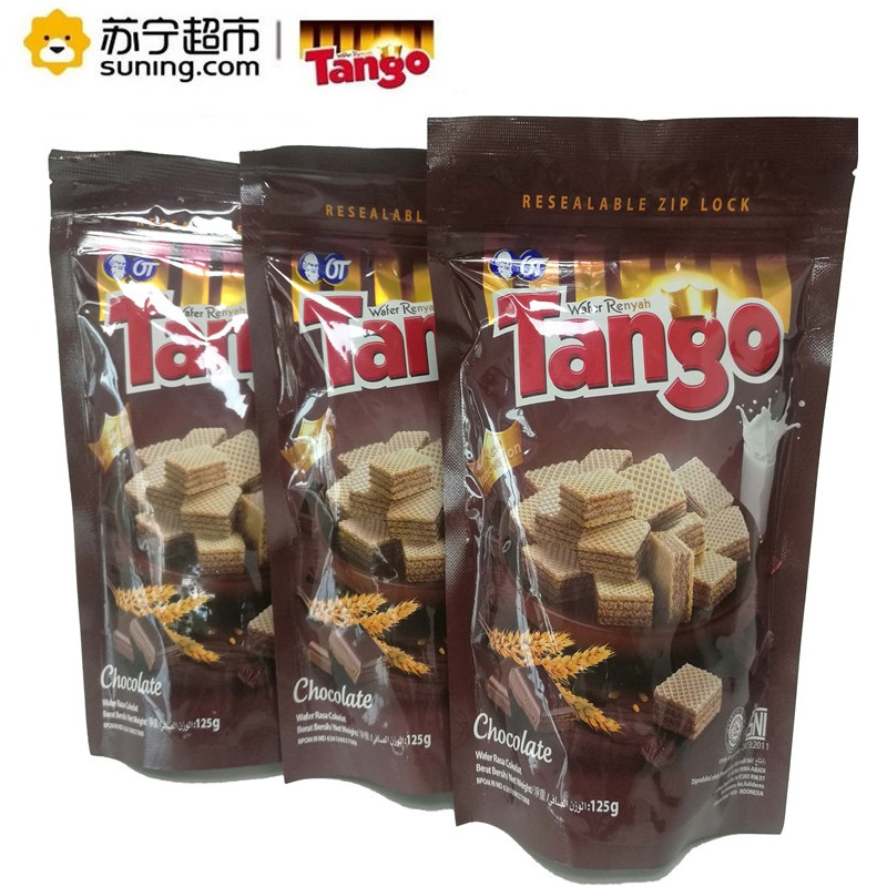 奥朗探戈 （Tango）巧克力威化饼干 125g 印尼进口