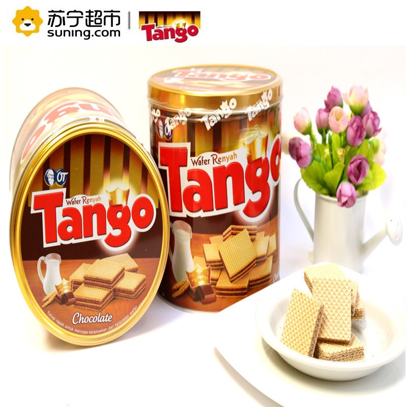 奥朗探戈(Tango)巧克力威化饼干 350g 印尼进口高清大图