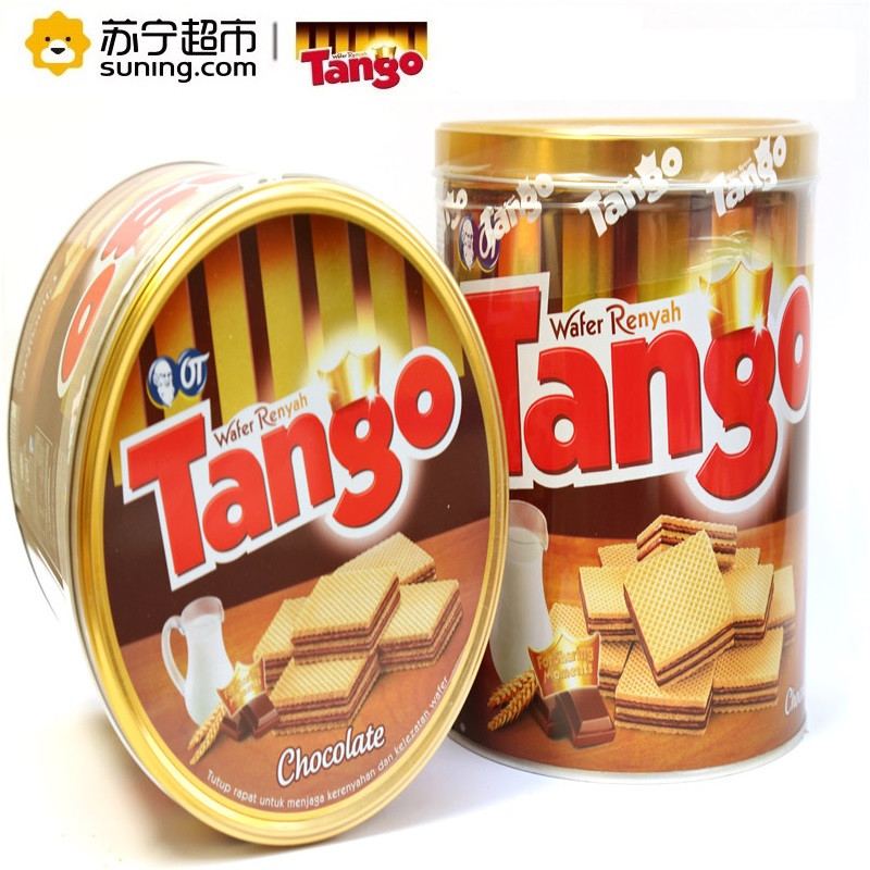 奥朗探戈(Tango)巧克力威化饼干 350g 印尼进口高清大图