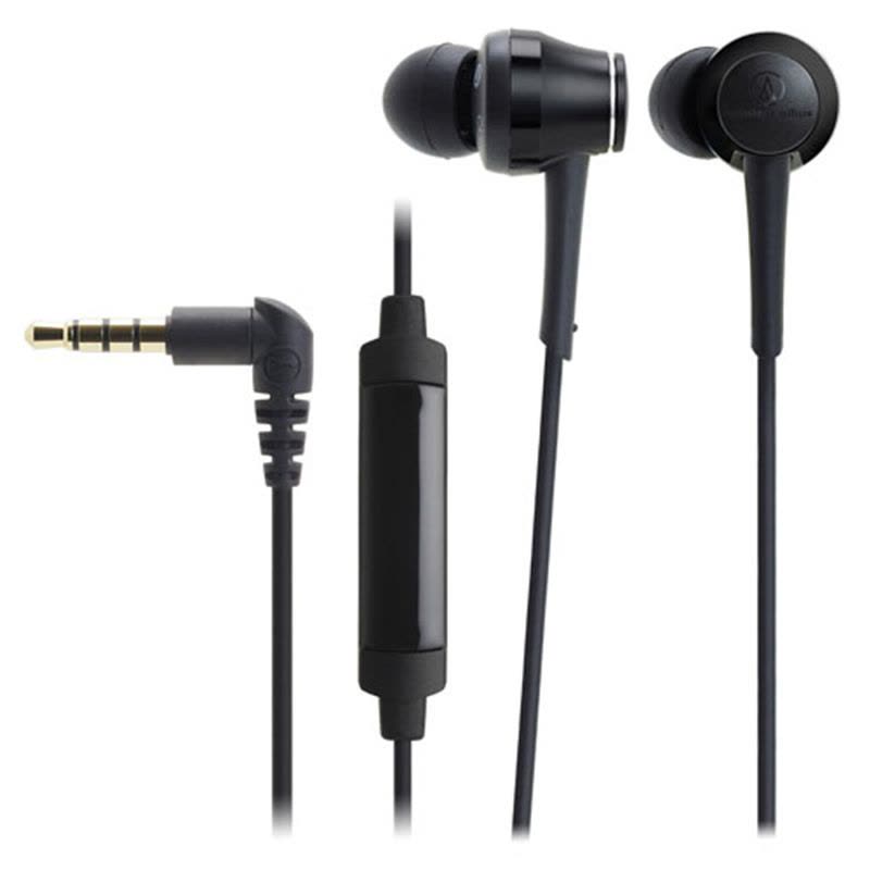 铁三角(audio-technica)ATH-CKR70iS 入耳式耳机 有线控 高解析度音频(黑色)图片