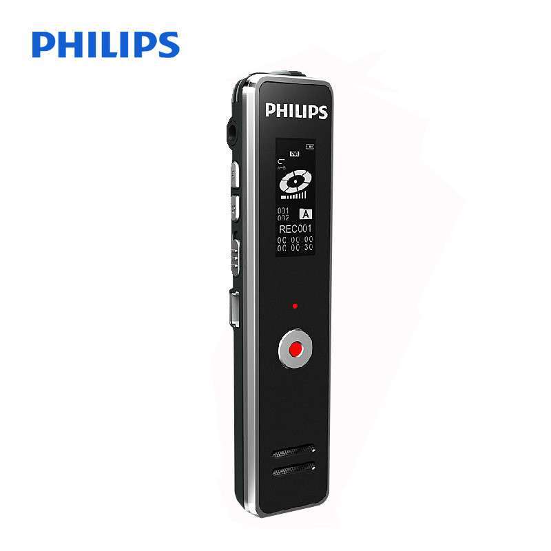 飞利浦(PHILIPS) VTR5100 8GB 录音笔 香槟金