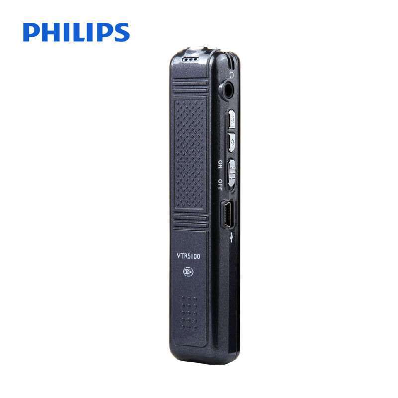 飞利浦(PHILIPS) VTR5100 8GB 录音笔 香槟金