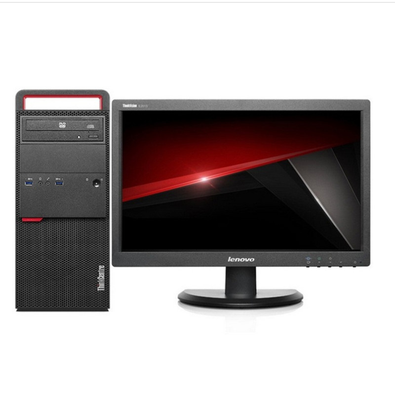 联想(ThinkCentre)M8600t-D185 21.5英寸台式电脑(I5-6500 8G 1T 2G WIN7)