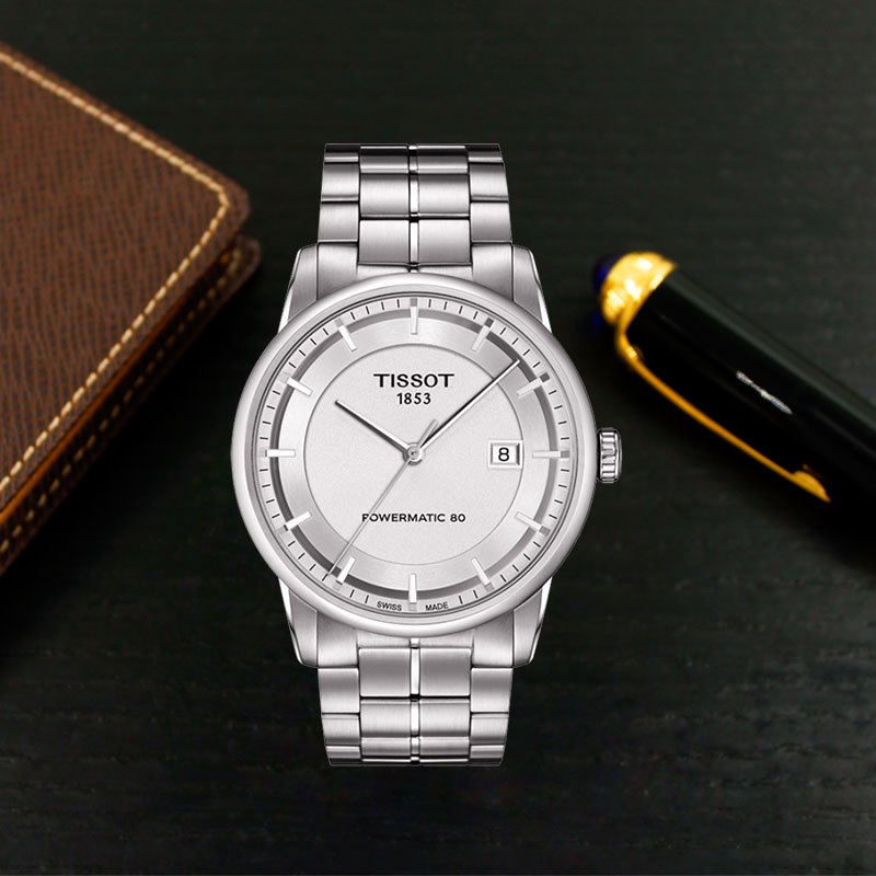 天梭TISSOT-豪致系列 机械男表 T086.407.11.031.00