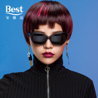 宝视达2017新款太阳镜优雅女款个性框型墨镜蝶形偏光遮阳太阳镜潮