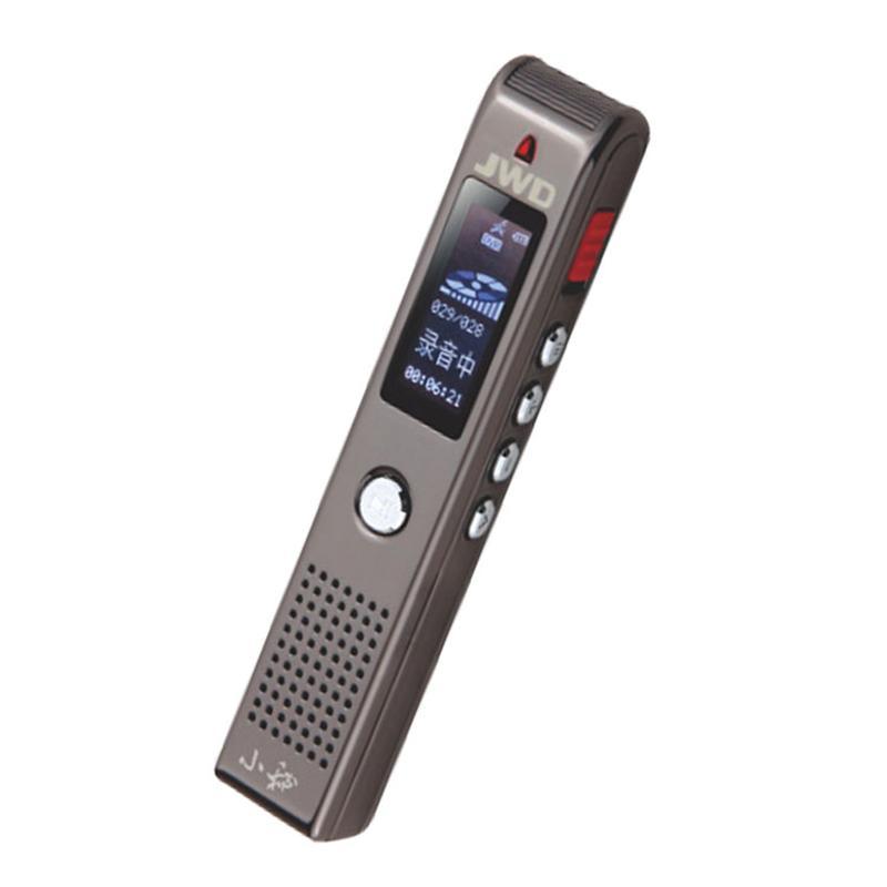 JWD HQ-33 8GB 傻瓜式一键高音质迷你远距离微型录音笔 A-B复读 锖色