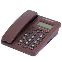 CHINO-E C258 枣红色 固定电话座机
