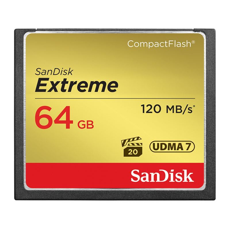 闪迪64GB CF内存卡