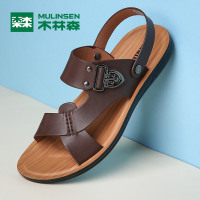 木林森 男凉鞋2017夏季新款男士沙滩鞋 户外休闲透气男凉鞋5267725
