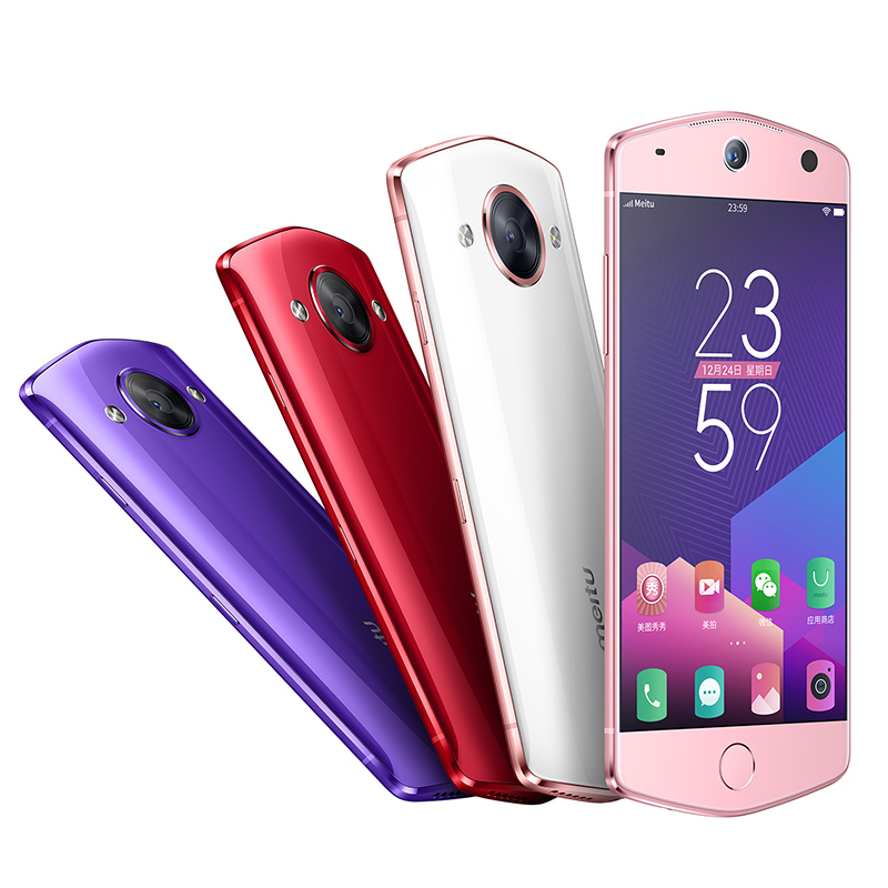 Meitu 美图 M8 4GB+64GB 樱花粉 自拍美颜 全网通 移动联通电信4G手机高清大图