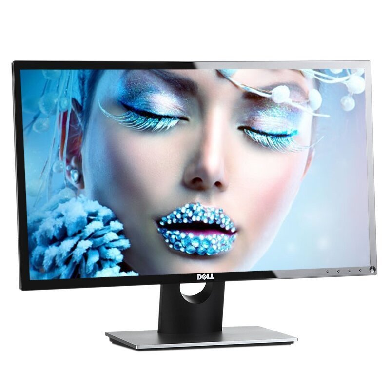 戴尔(DELL)SE2416HM 23.8英寸窄边框广视角带HDMI高清接口IPS硬屏显示器 1920×1080全高清