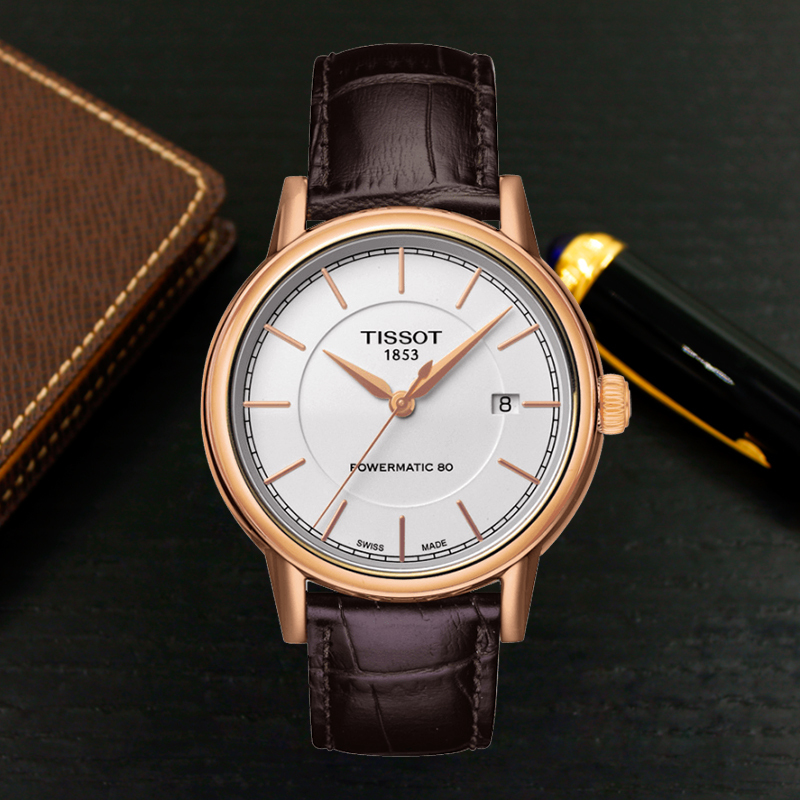 天梭TISSOT-卡森系列 T085.407.36.011.00 机械男表