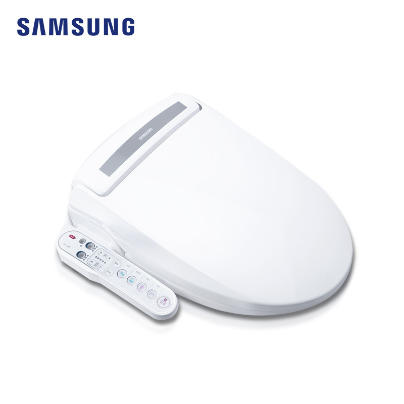 SAMSUNG三星洁身器 储热型智能马桶盖 落座感应式马桶盖板 暖风烘干型坐便器盖板 儿童清洗电子盖板SBD-807