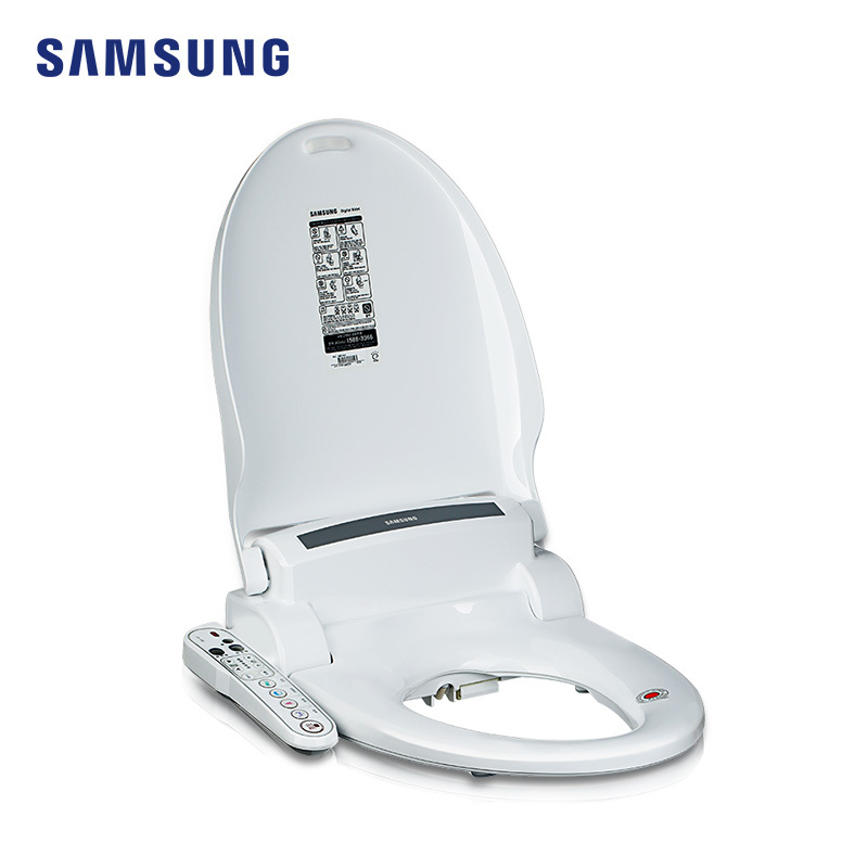 SAMSUNG三星洁身器 储热型智能马桶盖 落座感应式马桶盖板 暖风烘干型坐便器盖板 儿童清洗电子盖板SBD-807