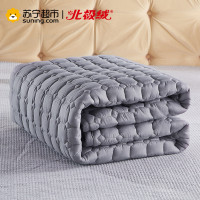 北极绒(Bejirog)简约风可水洗折叠防滑四季单双人床垫床纤维保护垫保洁垫软