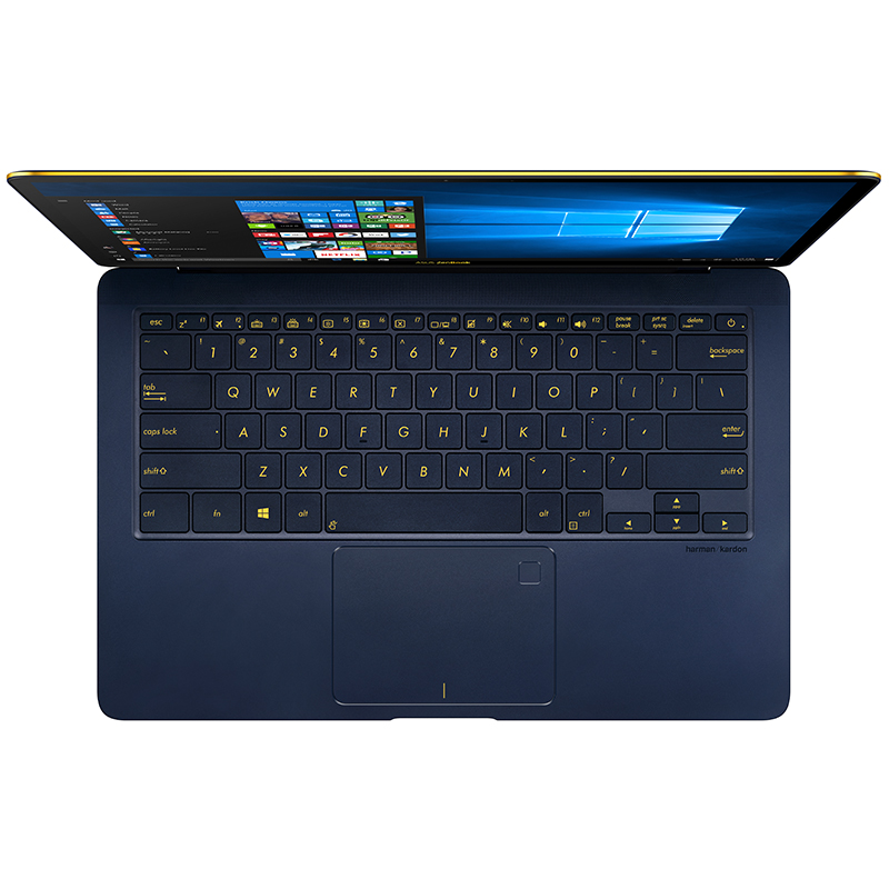 华硕(ASUS)灵耀3 Deluxe 14英寸轻薄本笔记本电脑(I5-7200U 8G 256GB固态 FHD 蓝)