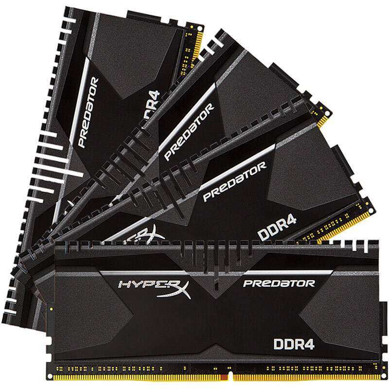 金士顿台式内存条 DDR4 2400 16G 骇客神条