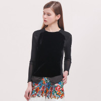 PROSPECT BIRD休闲舒适麻布印花短裤