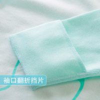 优简 婴儿和尚服上衣春秋冬季新生儿衣服纯棉质男女宝宝内衣2件装
