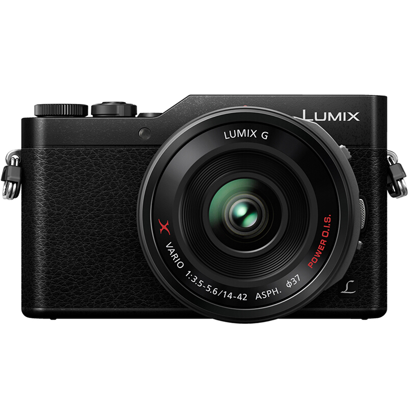 松下(Panasonic)Lumix DC-GF9XGK(14-42X)数码微型单电套机 4K美颜自拍 微单相机 黑色